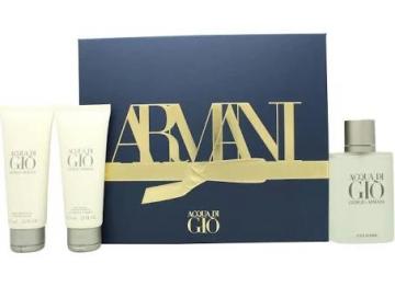 Armani Acqua Di Gio Gift Set For Him EDT 100ml, Body Shampoo 75ml ...