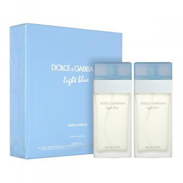 Dolce & Gabbana Light Blue EDT Woman Travel Edition Twin Pack | Discount  Medicines