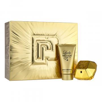 Paco rabanne lady million 50ml hot sale gift set